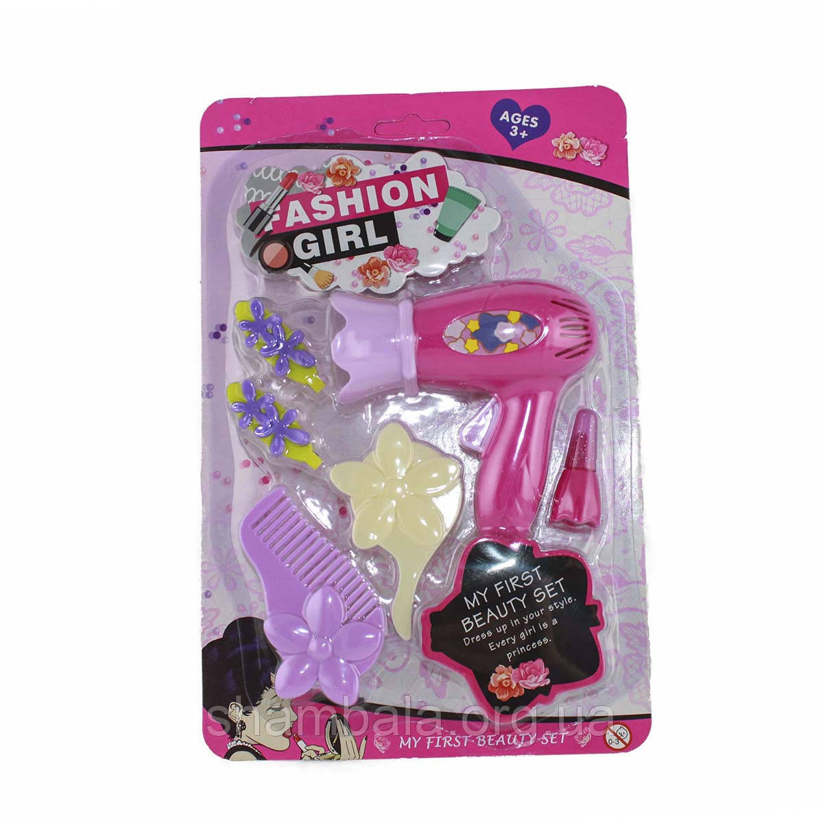 Детский набор для волос Fashion girl  "Салон Красоты" (099774)