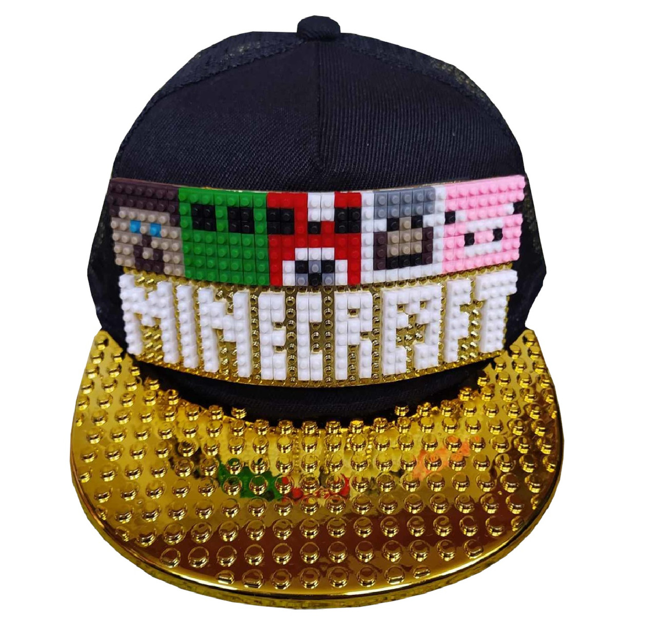 

Кепка Лего Майнкрафт Золото (Lego-Minecraft Cap), бейсболка - конструктор