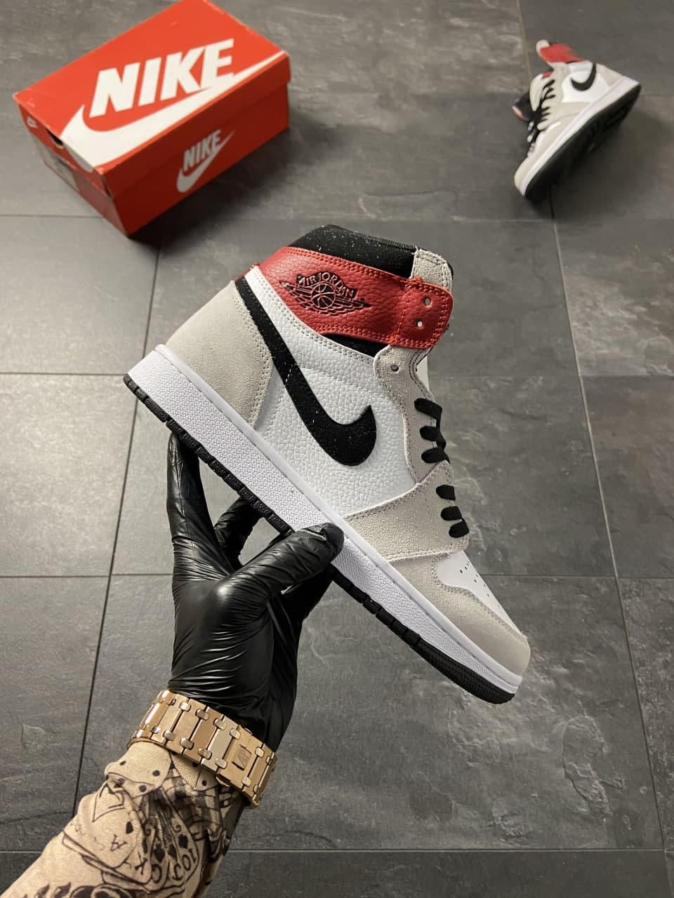 

Nike Air Jordan 1 Grey White (Серый) 41