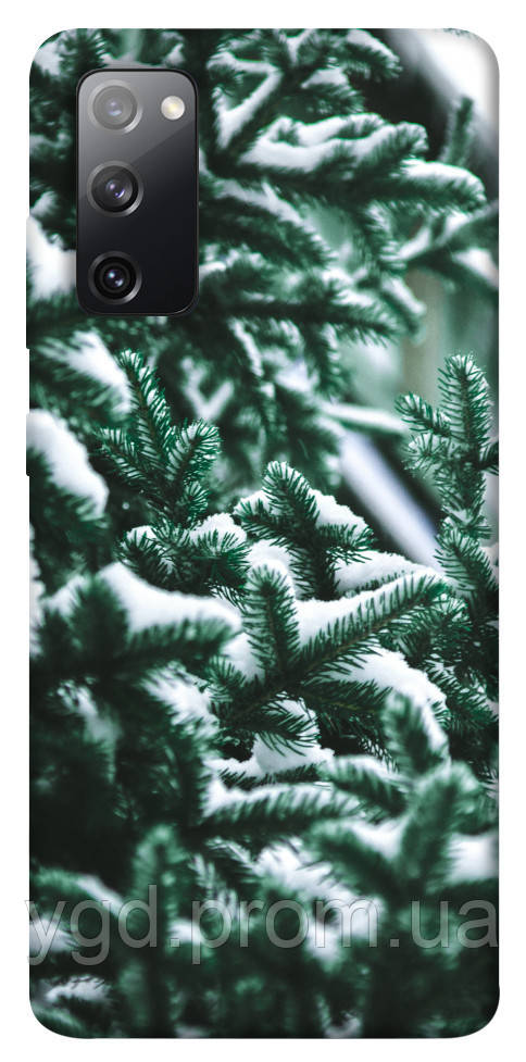 

Чехол iPrint Снежная ель для Samsung Galaxy S20 FE