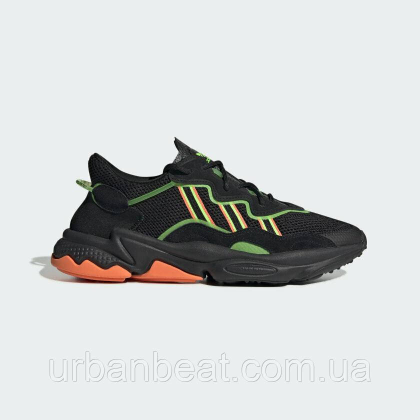 

Мужские кроссовки Adidas Ozweego Black/Orange/Green Реплика, Черный