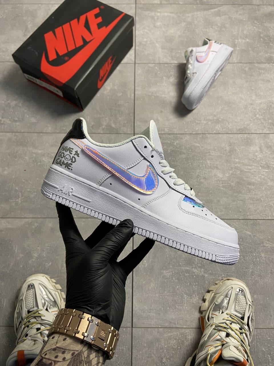 

Мужские кроссовки Nike Air Force 1 White / Найк Аир Форс Белый 44