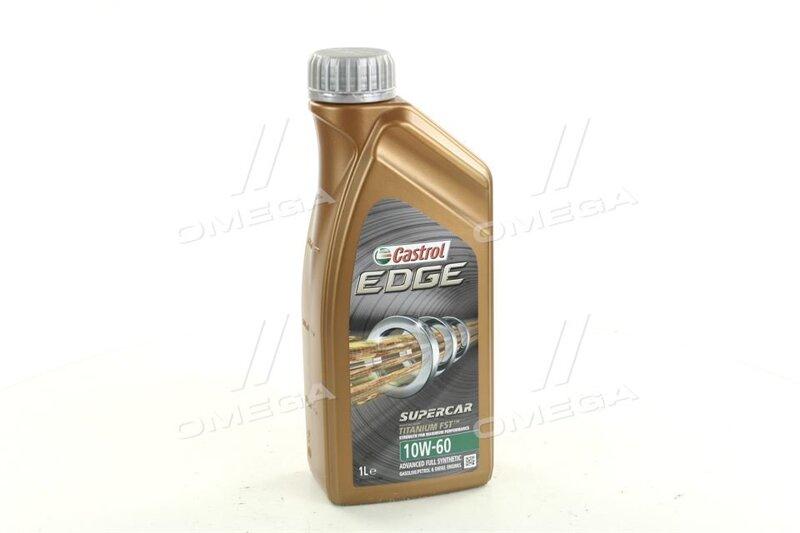 

Масло моторное Castrol EDGE SUPERCAR TITANIUM FСИТ 10W- 60 (Канистра 1л) (арт. 15A001)