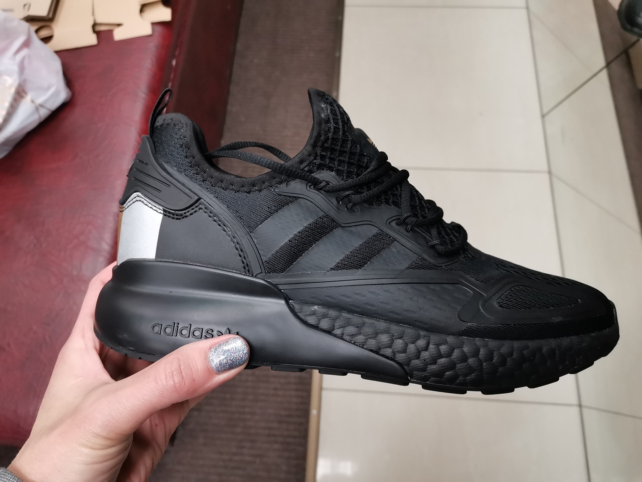 

Мужские кроссовки adidas ZX 2K Boost Black, Черный