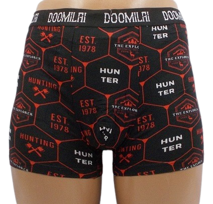 

Трусы боксеры Doomilai 01414 XXL черные, Черный