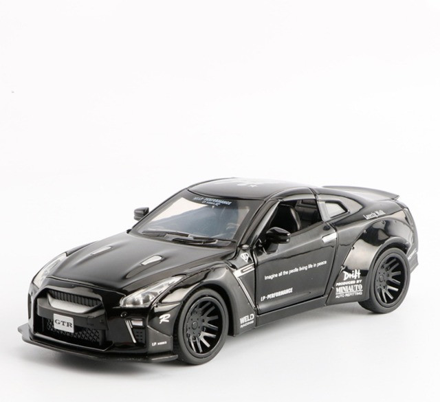 

Машина металлическая Nissan GTR 7862 со звуковыми эффектами (Black