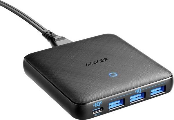 

Сетевое зарядное устройство Anker PowerPort Atom III Slim 4 - 65W 3&1xUSB-C PIQ3.0