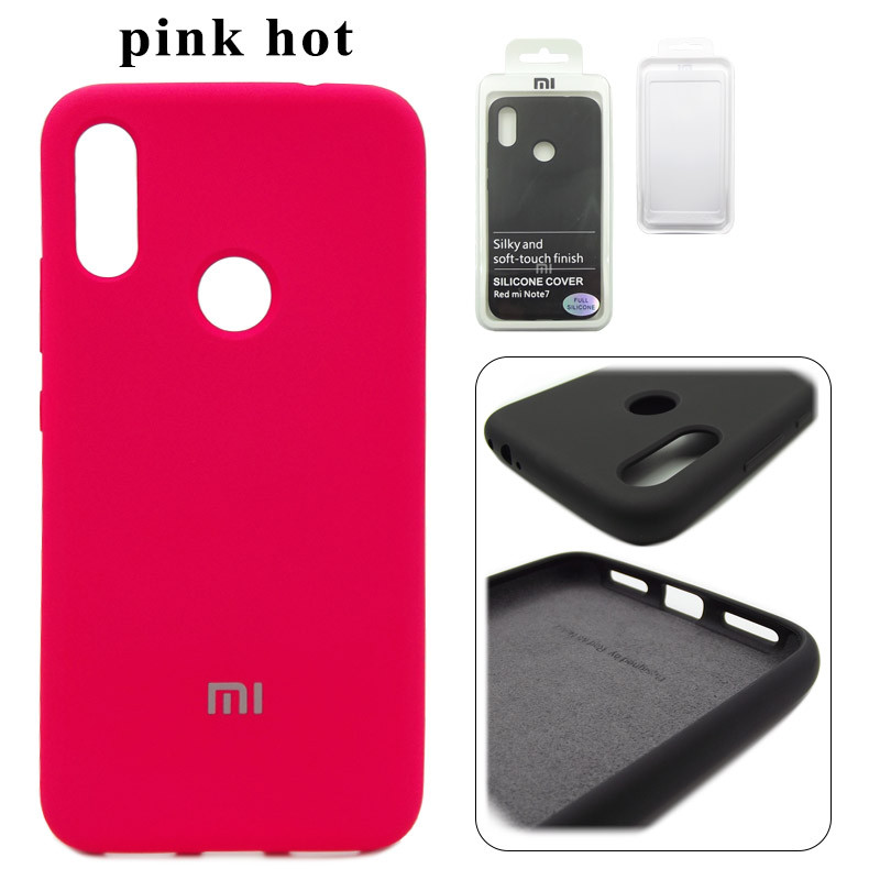 

Silicone Cover Samsung S10 (37) pink hot Full