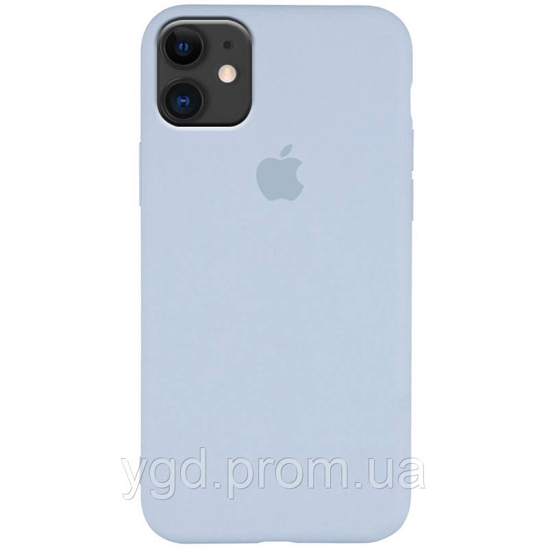 

Чехол Silicone Case Slim Full Protective для Apple iPhone 11 (6.1, Голубой / ice blue