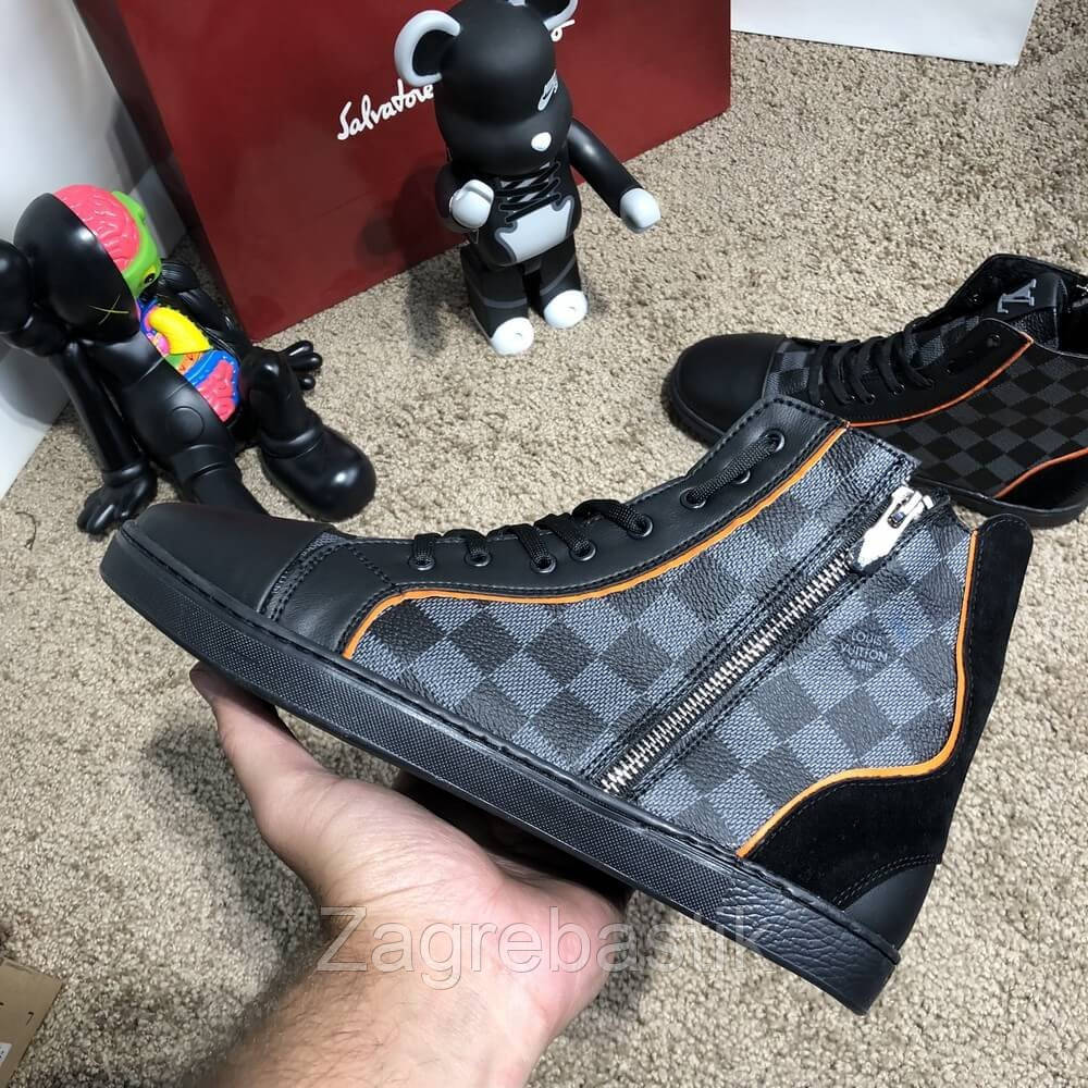 

Louis Vuitton Harlem Damier Graphite ботинки