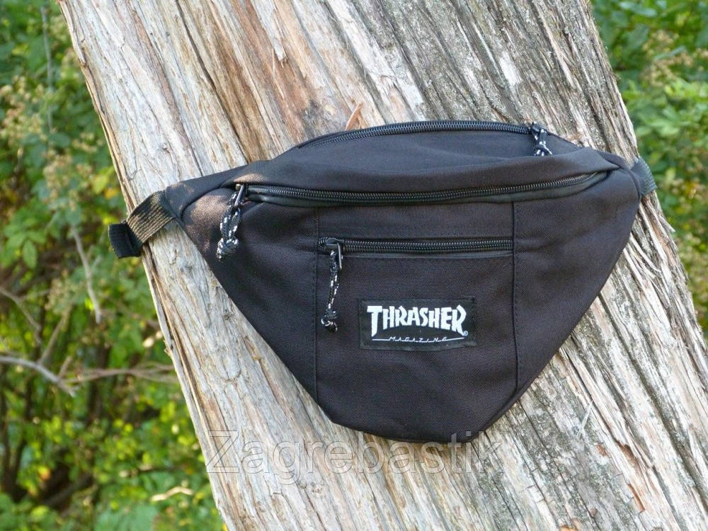 

Поясная сумка Thrasher Black, Чёрный