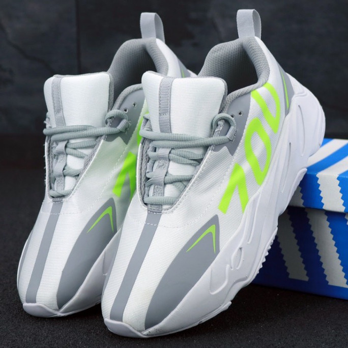 

Мужские кроссовки в стиле Adidas Yeezy wave 700 VX, белый, серый, Вьетнам, Разные цвета