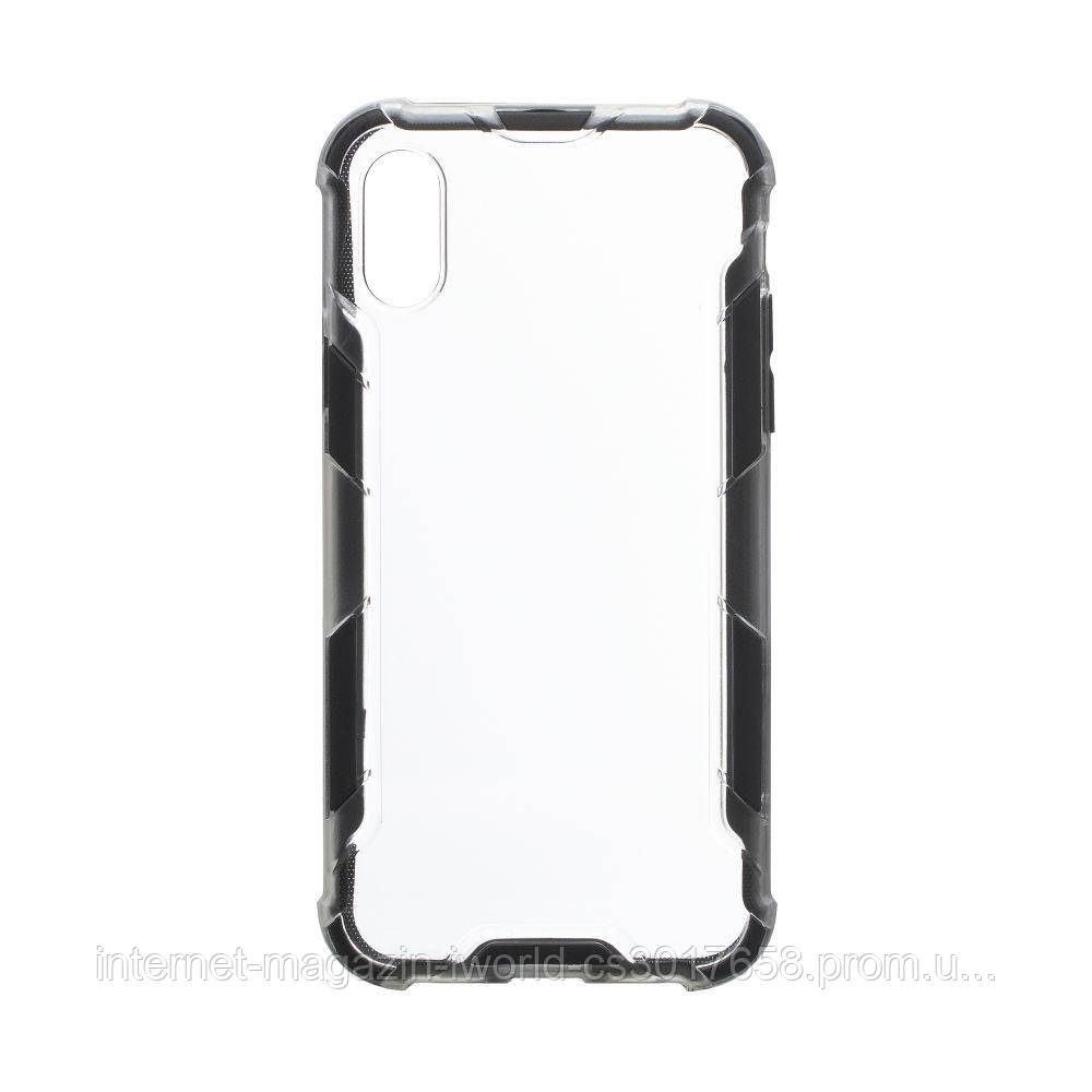 

Чехол Armor Case Color Clear for Iphone X / Xs Цвет Чёрный