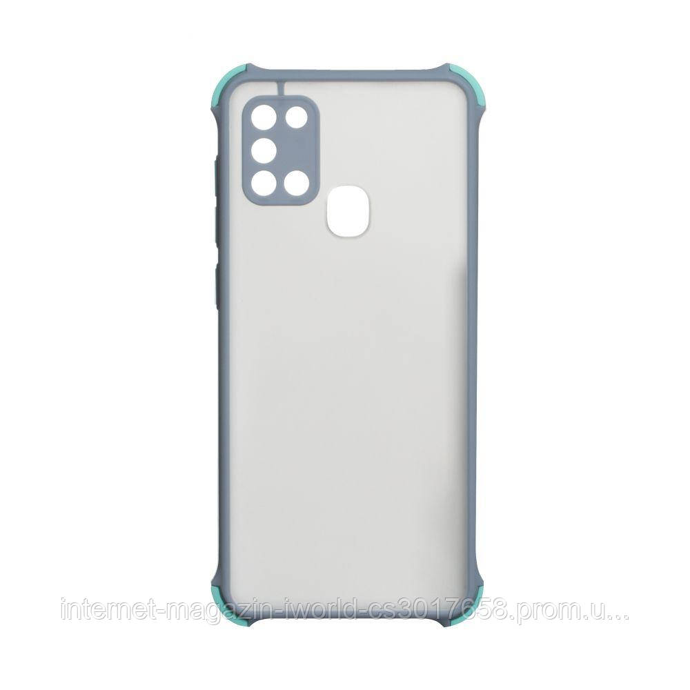 

Чехол Armor Frame for Samsung A21s Цвет Серый