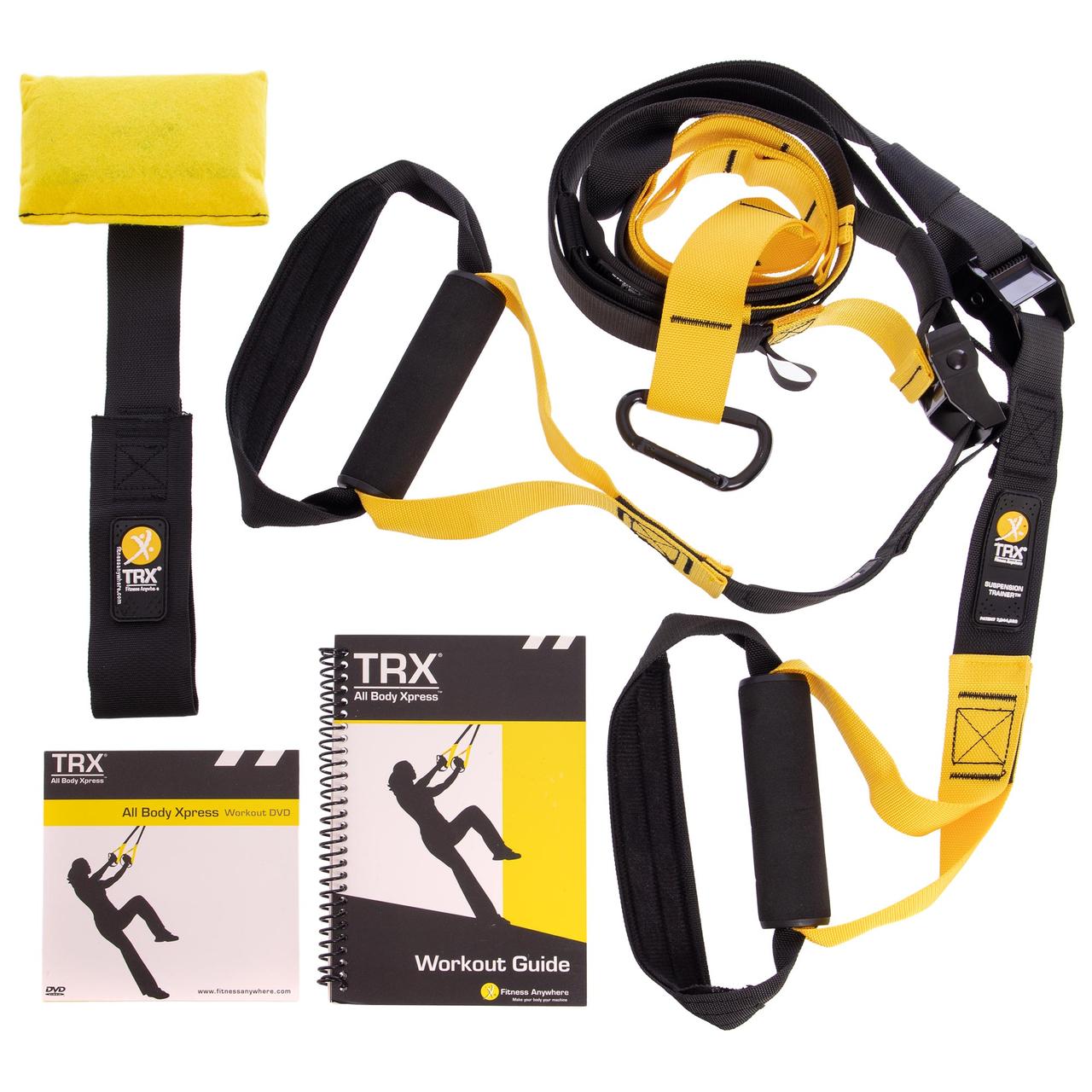 

Петли TRX функциональный тренажер KIT P1 FI-3723-02 (петли подвесные, дверное крепление, DVD, сумка,