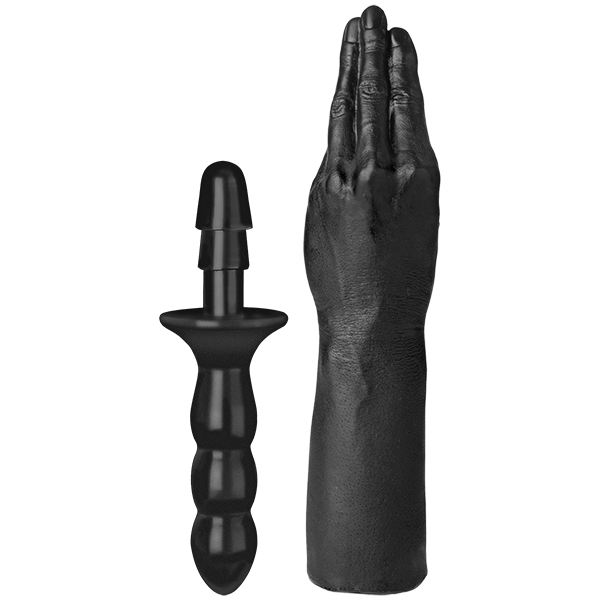 

Рука для фистинга Doc Johnson Titanmen The Hand with Vac-U-Lock Compatible Handle, Черный