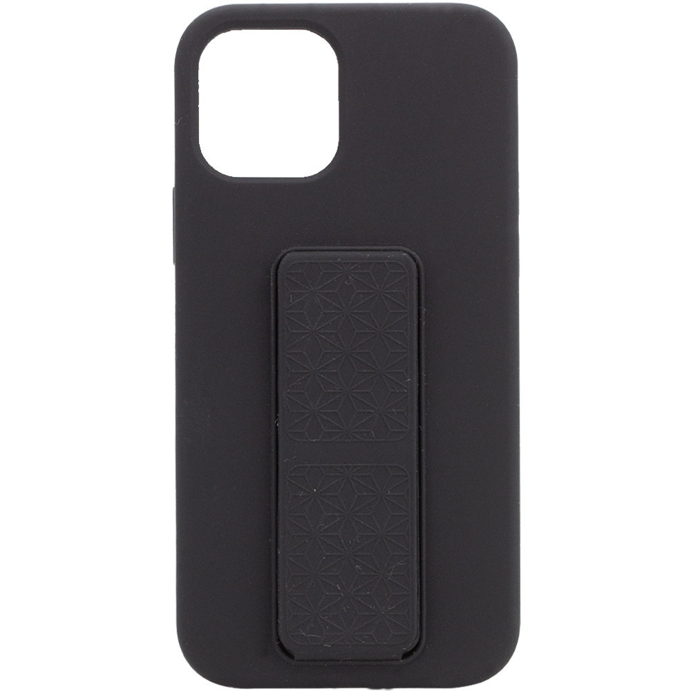 

Чехол Silicone Case Hand Holder для Apple iPhone 12 mini (5.4") Черный / Black