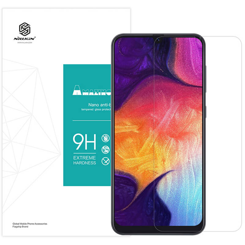 

Защитное стекло Nillkin (H) для Samsung A20 / A30 / A30s / A50 / A50s / M30 / M30s / M31 /M21/M21s, Прозрачный