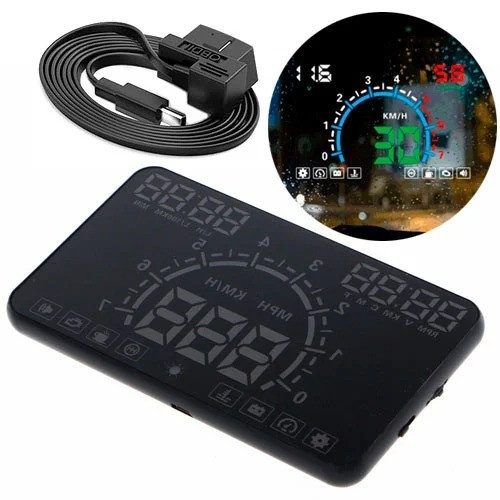 

Проектор приборной панели на лобовое стекло OBD2 HUD E350