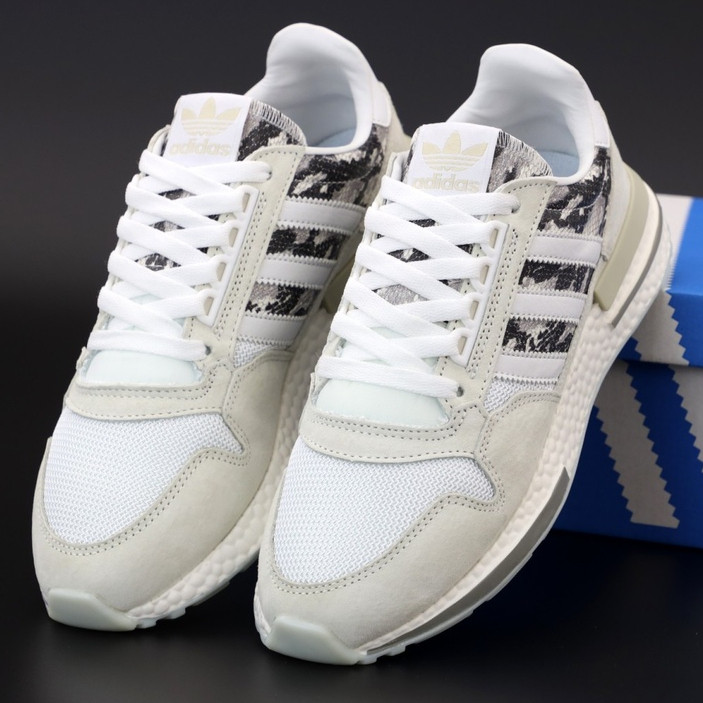 

Мужские кроссовки Adidas ZX500, серый, камуфляж, Вьетнам 42, Разные цвета