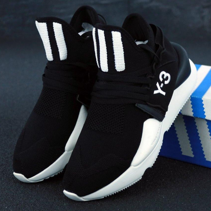 

Мужские кроссовки Adidas Y-3 Kaiwa Knit, черно-белый, Китай 42