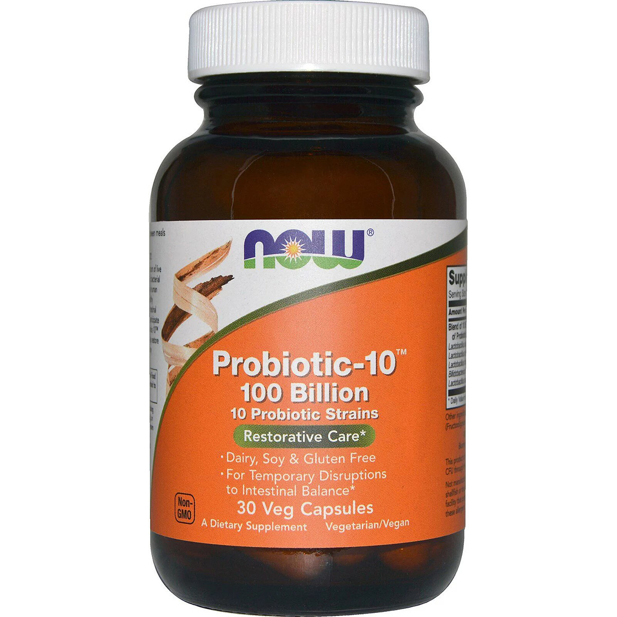 

Пробиотический Комплекс Probiotic 100 Billion, Now Foods, 30 гелевых капсул