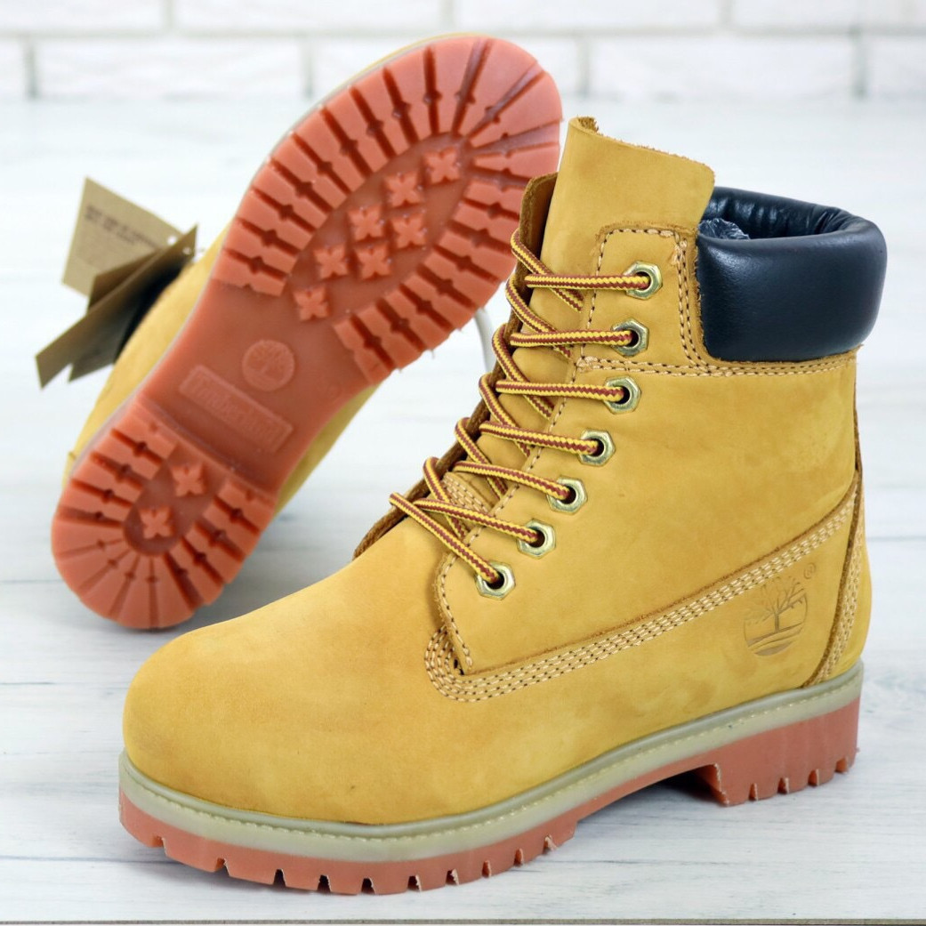 

Женские ботинки Timberland Classic Boots, нубук, песочный, Вьетнам 39