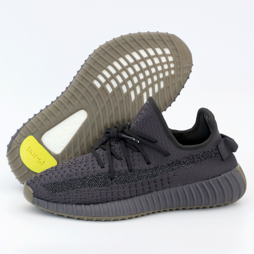 

Мужские кроссовки Adidas Yeezy 350 BOOST, графитовый, рефлектив, Вьетнам 42, Темно-серый