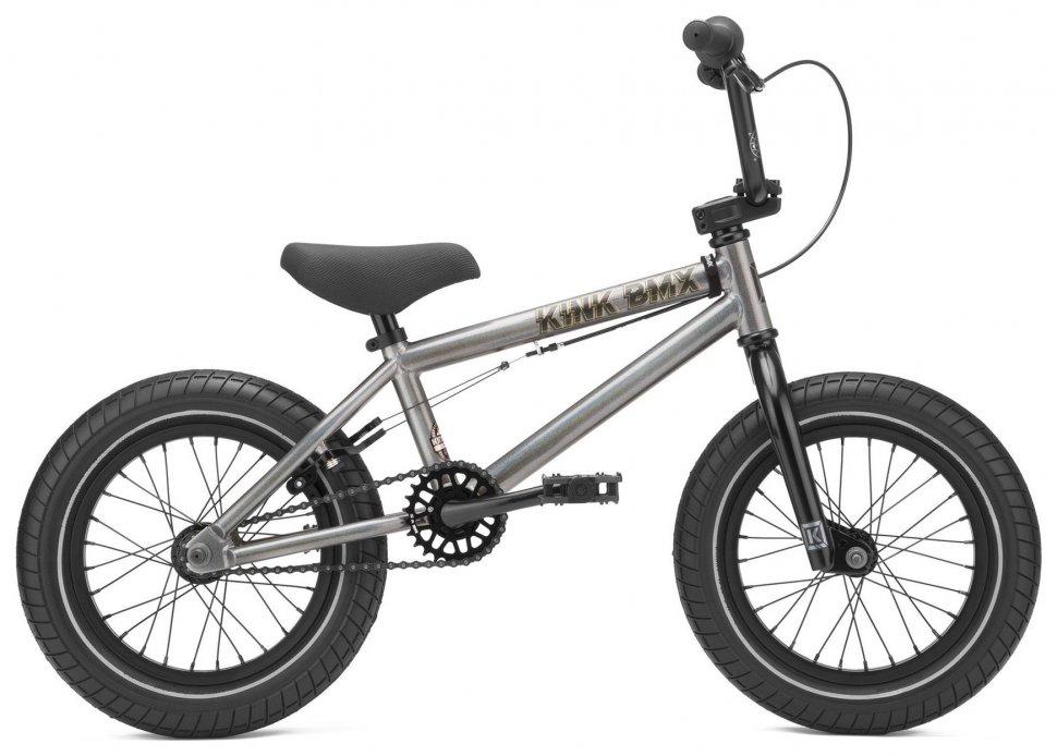 

Велосипед KINK BMX Pump 14" 2021 серый