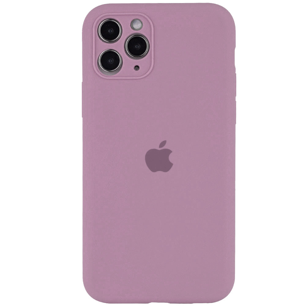 

Чехол Silicone Case Full Camera Protective (AA) для Apple iPhone 12 (6.1"), Лиловый / lilac pride