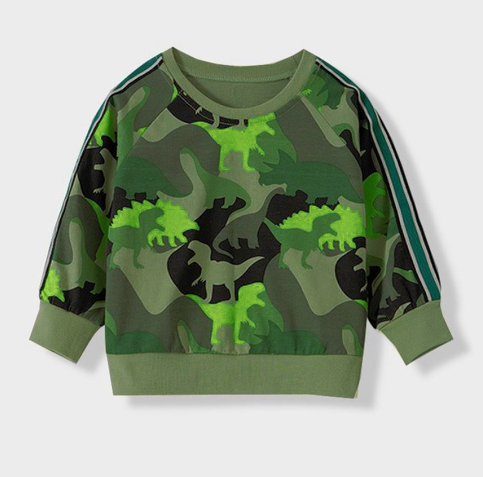 

Світшот для хлопчика Green camouflage Malwee (140), Зеленый