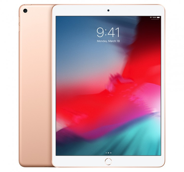 

Планшет Apple iPad Air 2019 Wi-Fi+Cellular 64GB Gold (MV172, MV0F2)