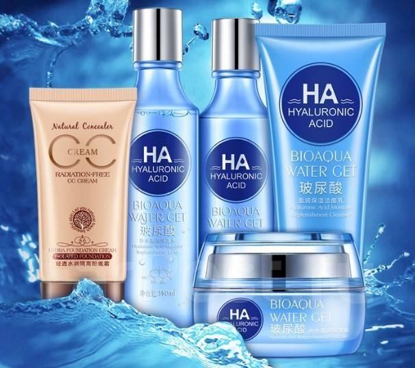 

Набор для увлажнения кожи Bioaqua Hyaluronic acid SKL67-284217