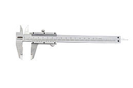 Штангенциркуль Miol - 150 мм ціна поділки 0,02 мм (15-220), (Оригінал)