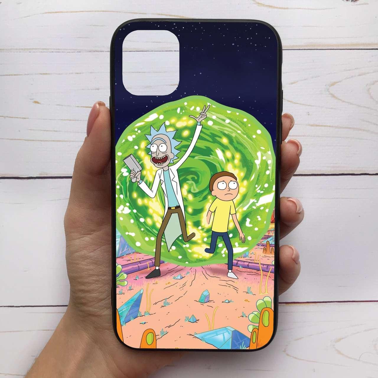 

Чехол Mood для iPhone 11 Pro с рисунком Рик и Морти SKL68-287760, Разные цвета