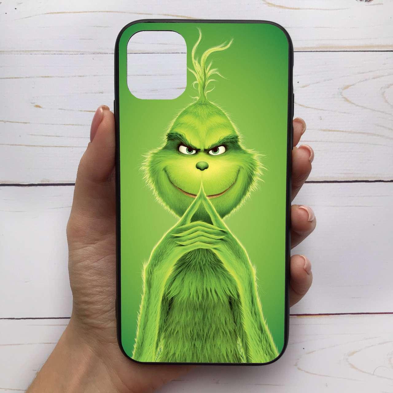 

Чехол Mood для iPhone 11 с рисунком Гринч SKL68-284692, Разные цвета