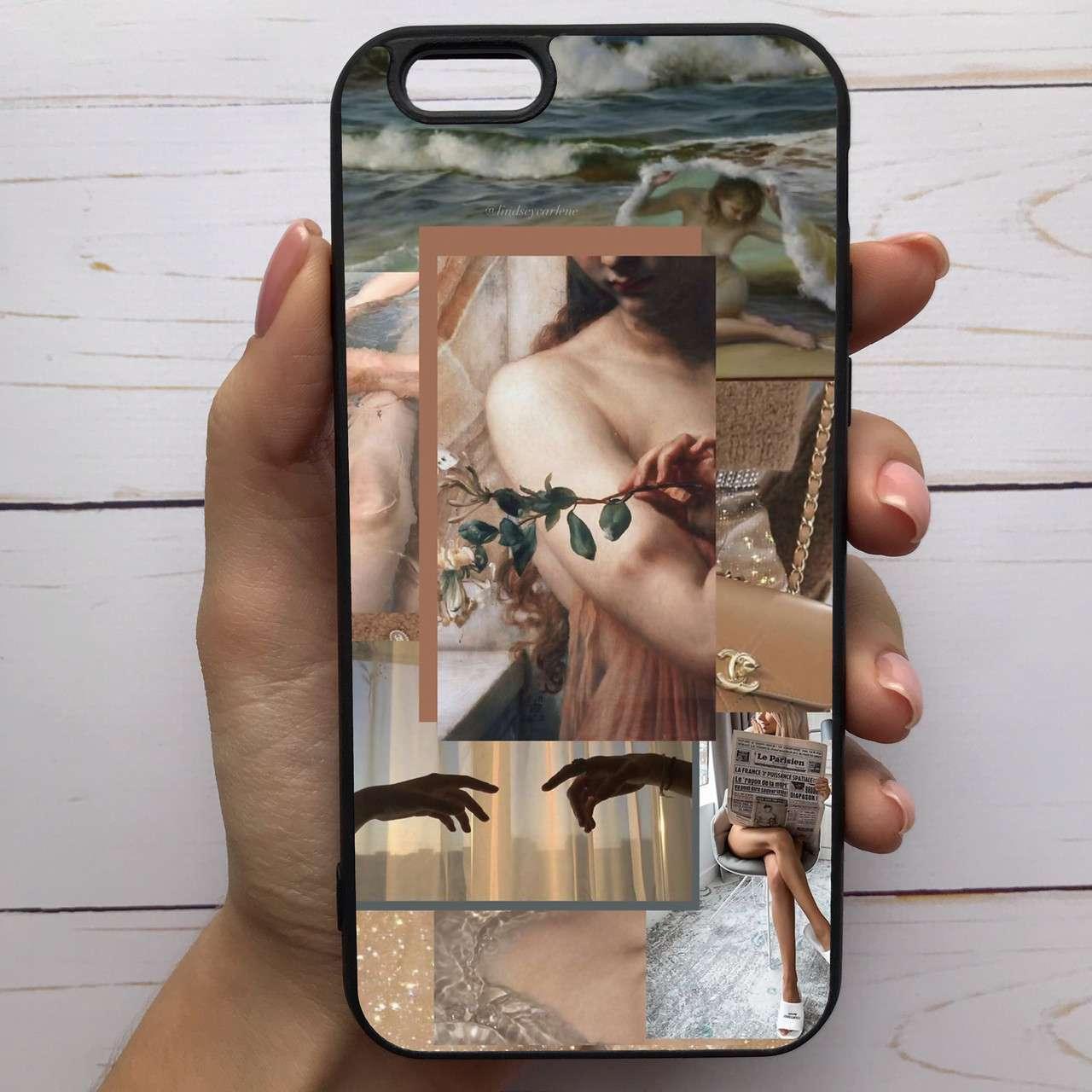 

Чехол Mood для iPhone 6 Plus/6s Plus с рисунком Руки волна коллаж SKL68-288024, Разные цвета