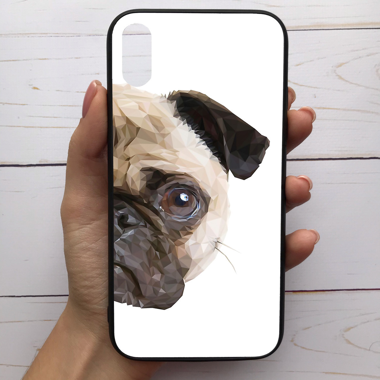 

Чехол Mood для iPhone Xs Max с рисунком Мопс SKL68-286259, Разные цвета