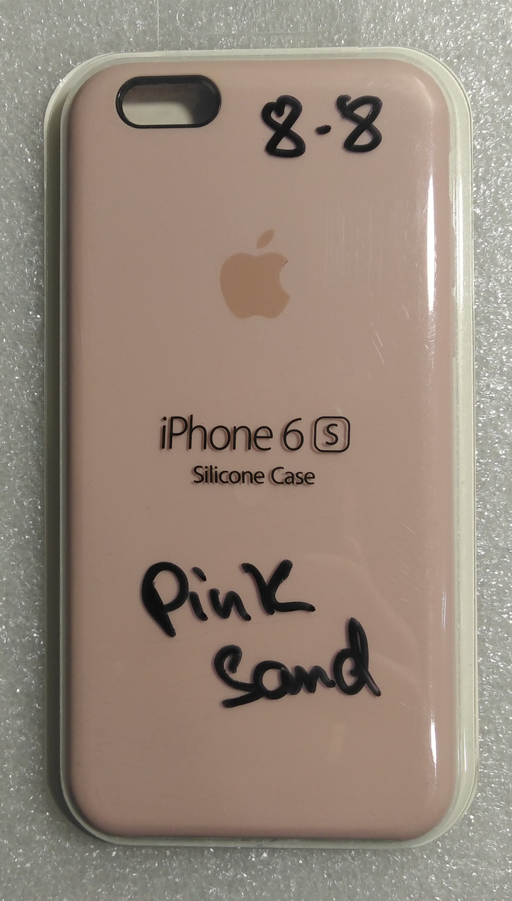 

Силіконовий чохол iPhone 6S Pink Sand