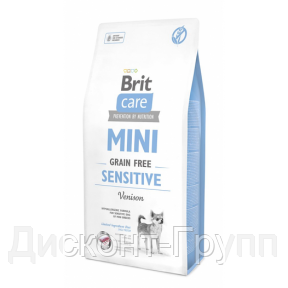 

Brit Care GF Mini Sensitive для собак малых пород с чувствительным пищеварением 2 кг