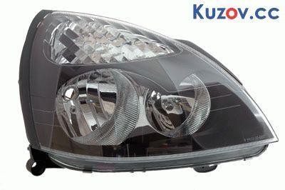 

Фара Renault Clio 01-05 / Symbol 01-12 правая (FPS) электрич., черная 7701051770
