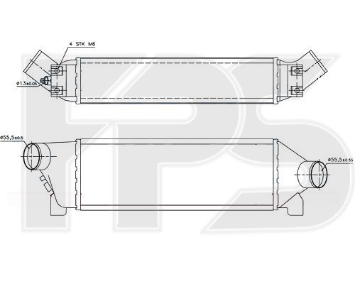 

Интеркулер Ford (BEHR) FP 28 T31