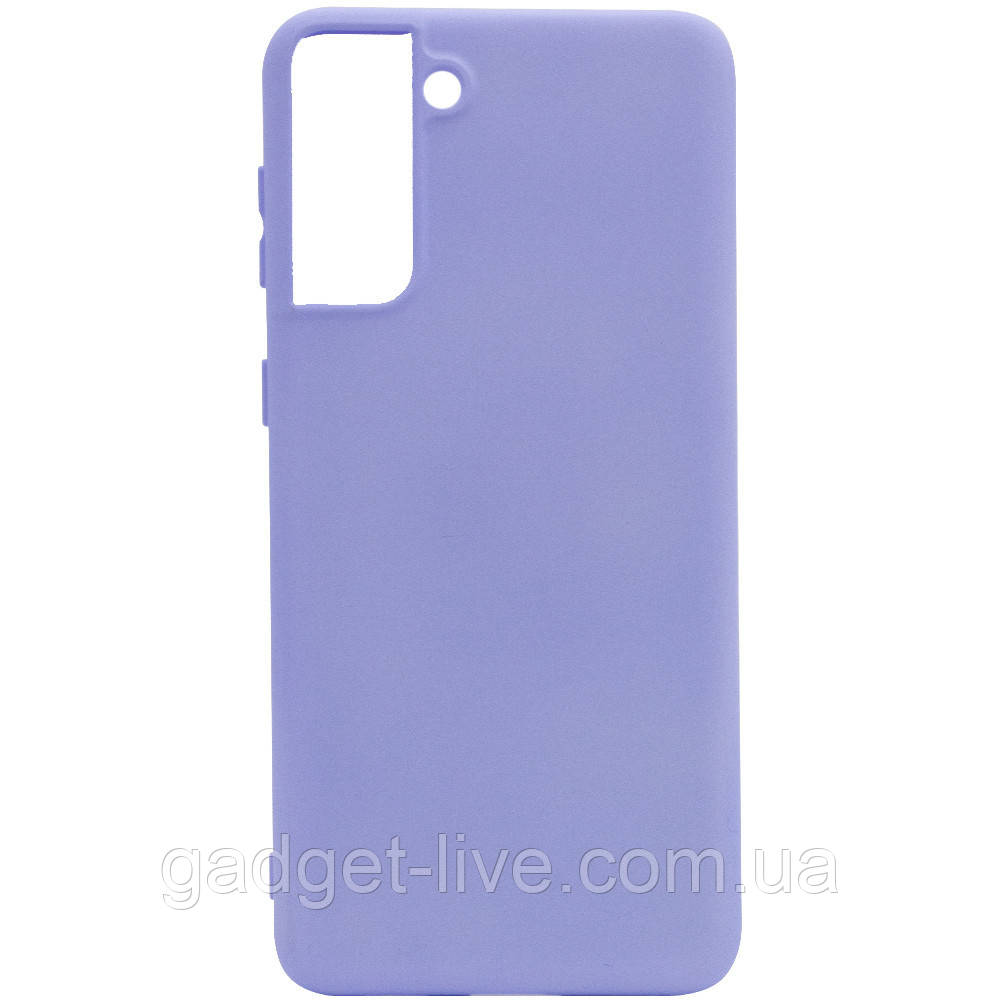 

Чехол Silicone Cover Full without Logo (A) для Samsung Galaxy S21+, Сиреневый / dasheen