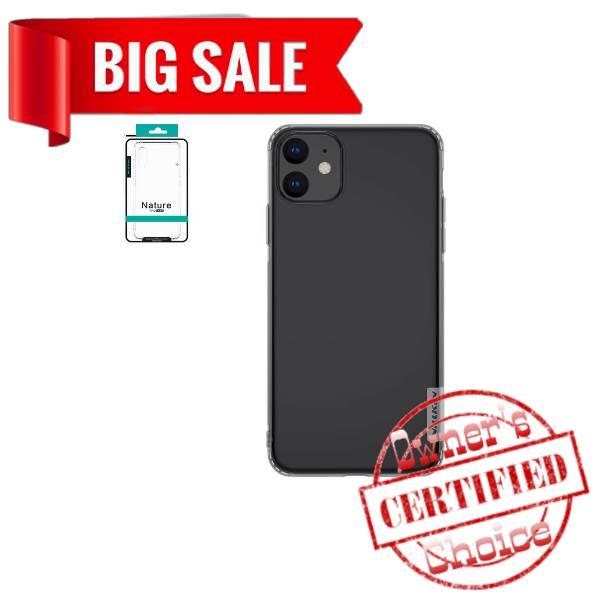 

Чохол Nillkin Nature TPU Case для iPhone 11, безбарвний, прозорий, Ultra Slim, силікон, #6902048184657