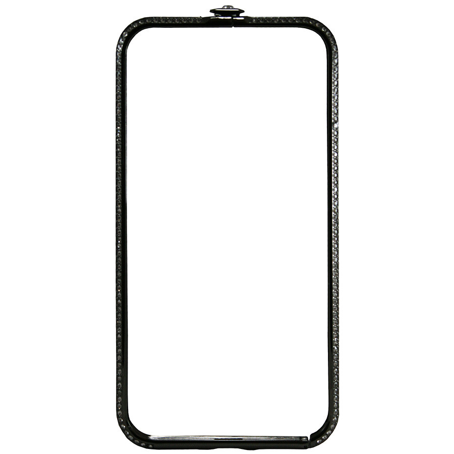 

Бампер Metal Diamonds Flat SL iPhone 8 черный