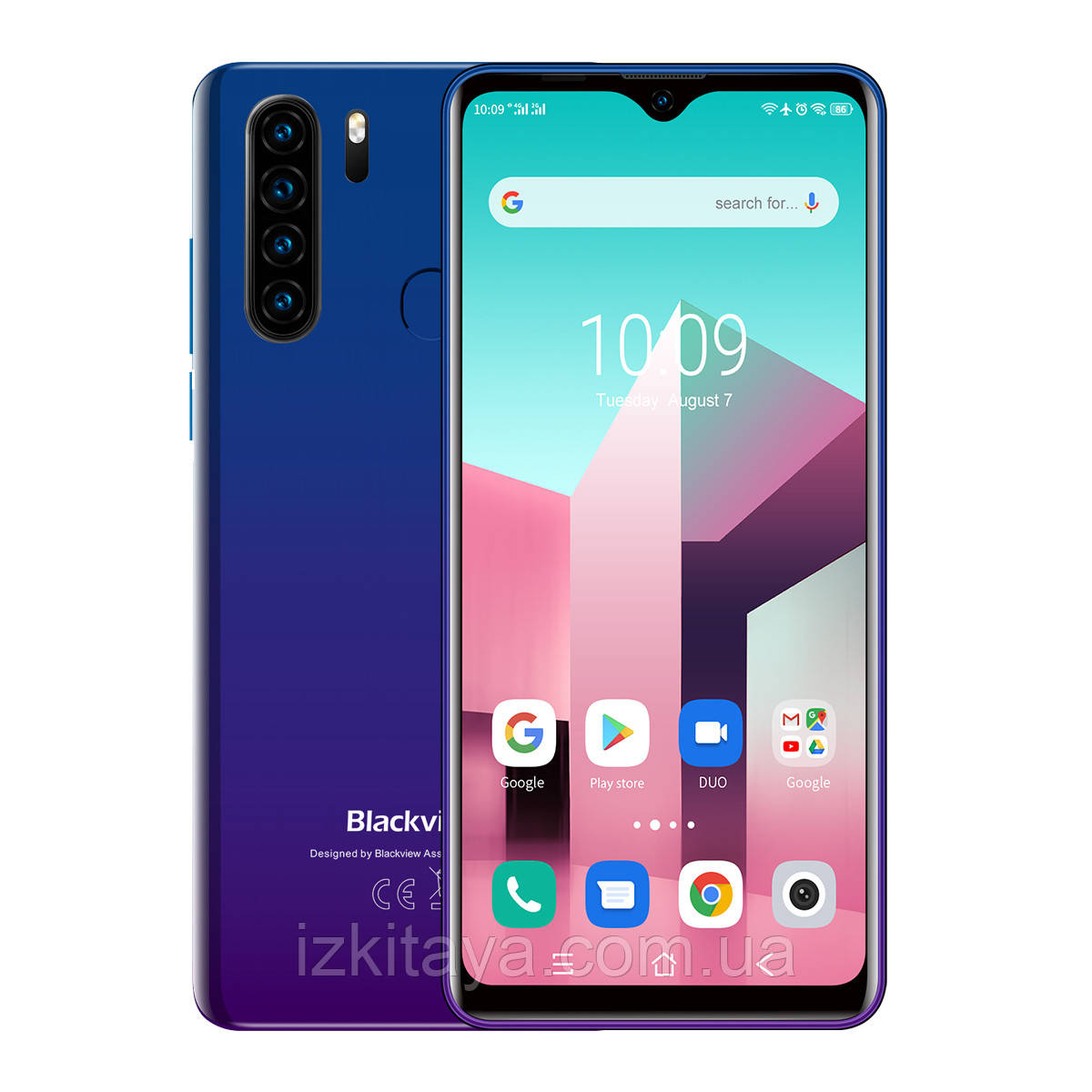 

Смартфон Blackview A80 Plus blue 4/64 Гб + стартовый пакет Sweet TV в подарок