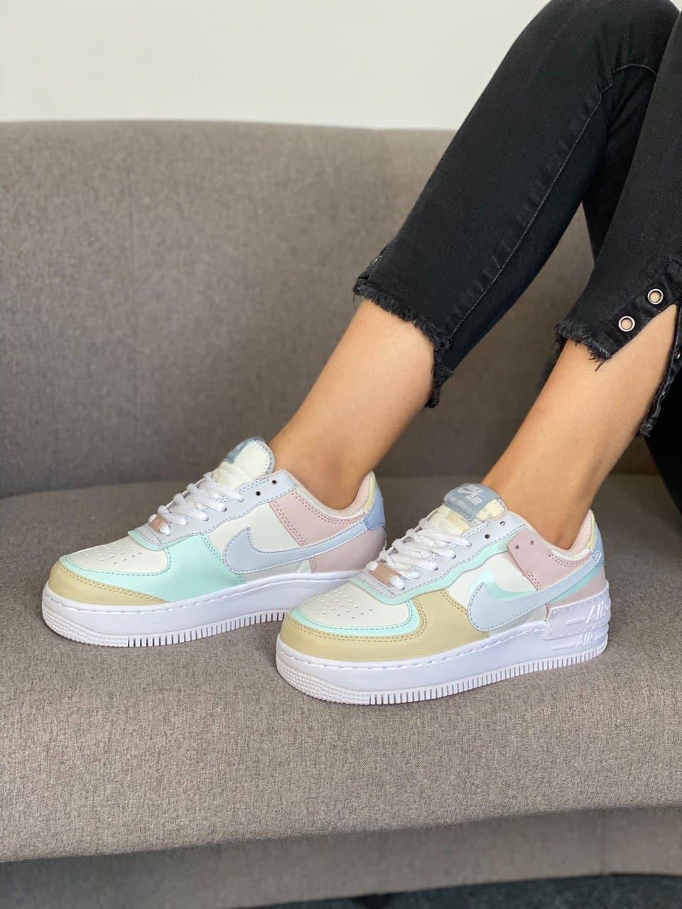 

Женские кроссовки Nike Air Force Shadow Multicolor / Найк Аир Форс Шадоу Разноцветные 37, Разные цвета