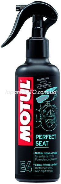 

Очиститель виниловых сидений (без силикона) Motul E4 Perfect Seat (250ml) Франция