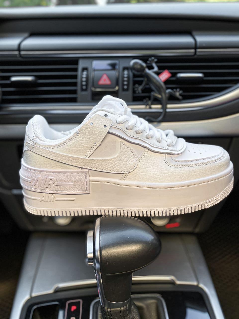 

Женские кроссовки Nike Air Force Shadow White / Найк Аир Форс Шадоу Белые 40, Белый