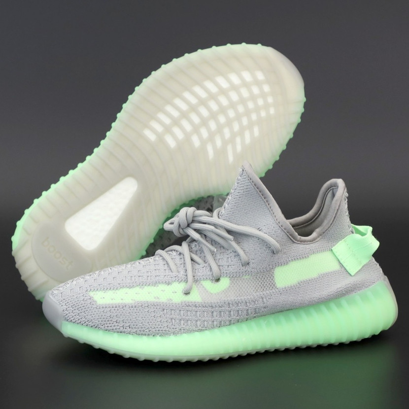 

Женские кроссовки в стиле Adidas Yeezy 350 BOOST, серый, салатовый, Вьетнам 39, Разные цвета